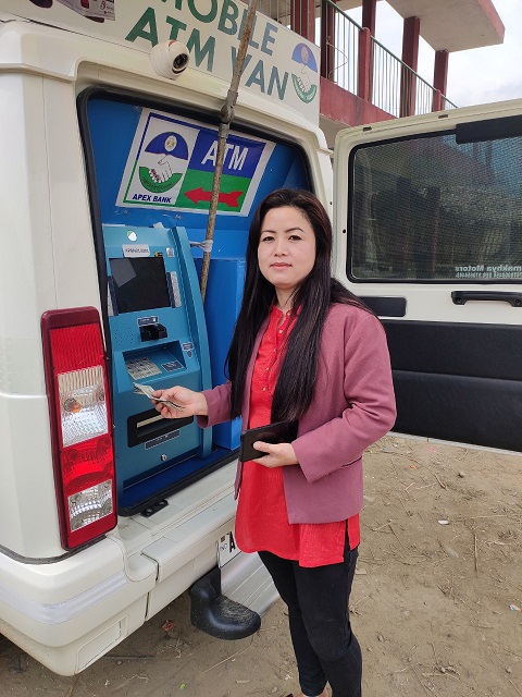 Mobile ATM Van